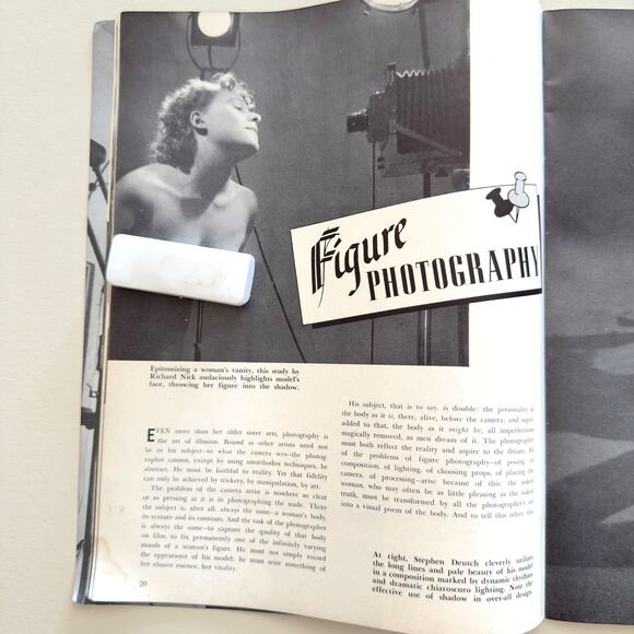 Stephen Deutch 1951 Art Photography Magazine Vol 2 No 7 Figure Cheesecake Pin Up - Picture 10 of 15